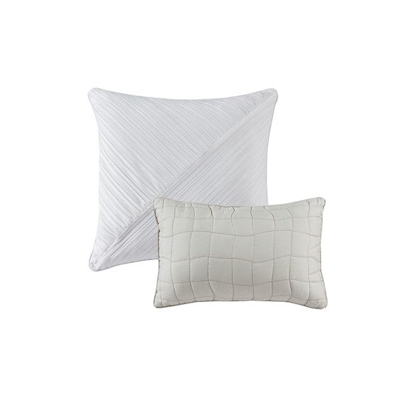Jasper 5 Piece Crinkle Velvet Comforter Set