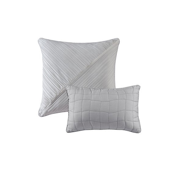 Jasper 5 Piece Crinkle Velvet Comforter Set