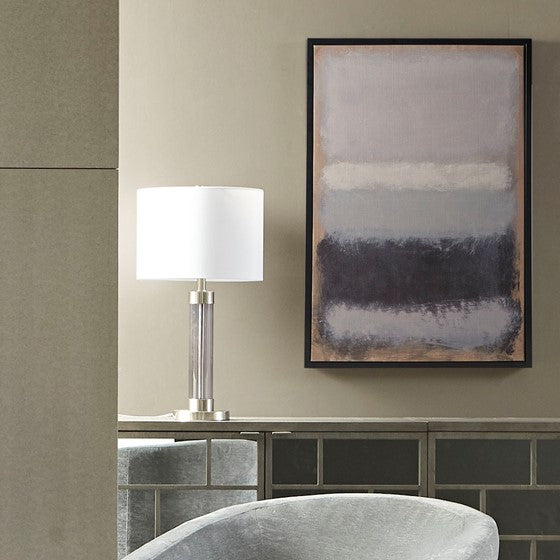 Stratus Gel Coated Canvas Framed Wall Art