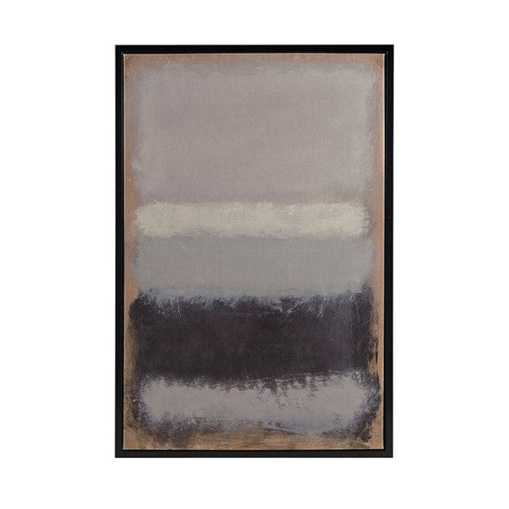 Stratus Gel Coated Canvas Framed Wall Art