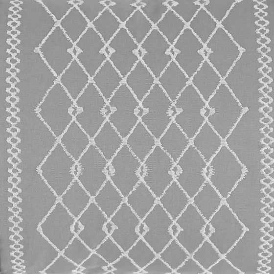 Grey Bea Embroided Pillow