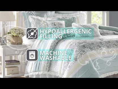 Adelyn Ultra Plush Down Alternative Comforter Set