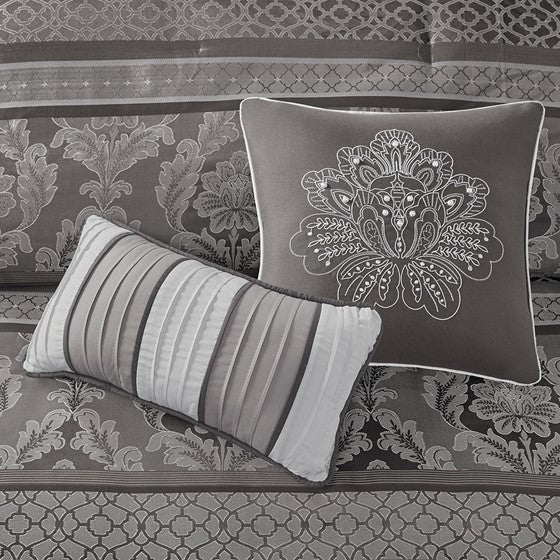 Bellagio 7 Piece Jacquard Comforter Set