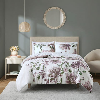 Alice Floral Comforter Set with Bed Sheets