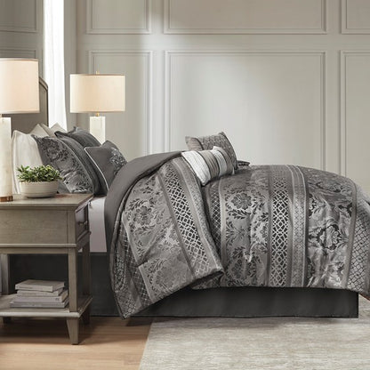 Bellagio 7 Piece Jacquard Comforter Set