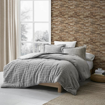 Amara Faux Fur Comforter Set