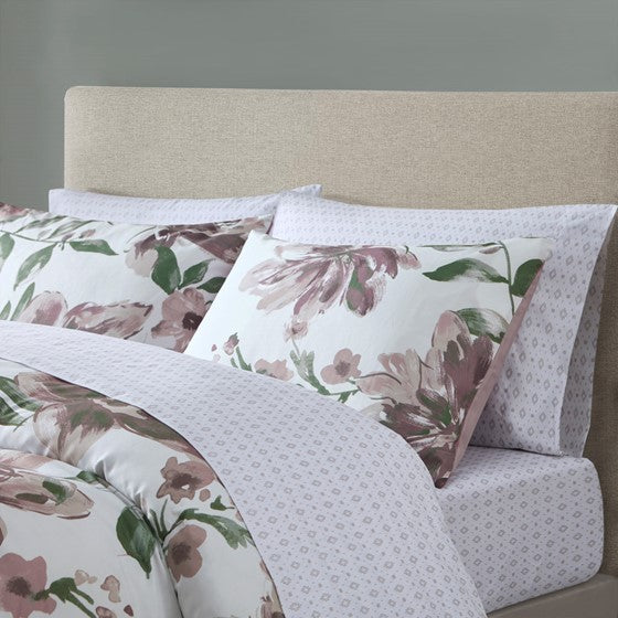 Alice Floral Comforter Set with Bed Sheets