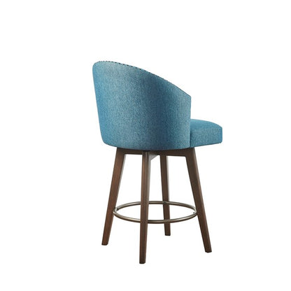 Onyx Upholstered Swivel Counter Stool