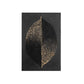 Charcoal Leaf Heavy Textured Canvas