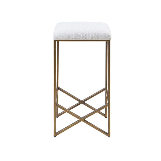 Marino Backless Upholstered Counter Stool