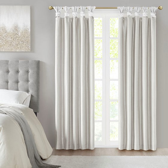 Emilia Twist Tab Total Blackout Window Curtain