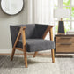 Carla Upholstered Accent Lounge Chair