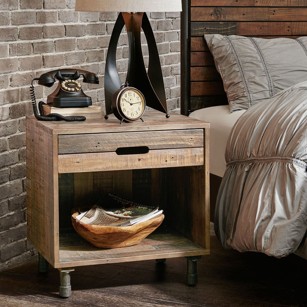 Renu Solid Wood Nightstand