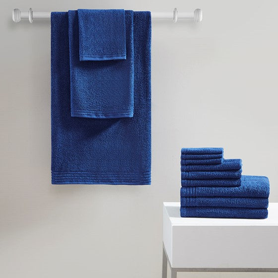 Big Bundle 100% Cotton 12pcs Bath Towel Set