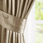 Avignon Pleat Curtain Panel with Tieback (Single)