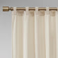 Colt Room Darkening Poly Velvet Rod Pocket/Back Tab Window Panel Pair