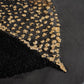 Charcoal Leaf Heavy Textured Canvas