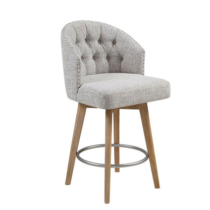 Onyx Upholstered Swivel Counter Stool