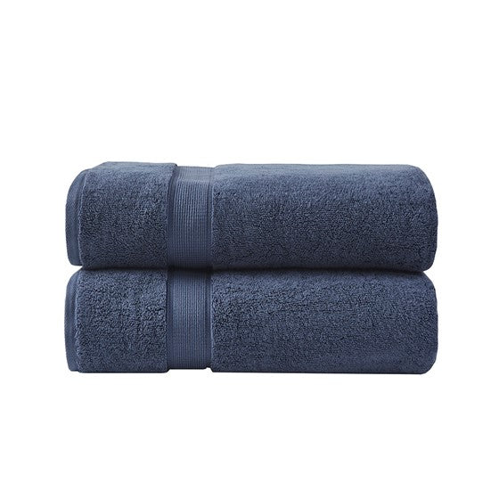 800GSM 100% Cotton Bath Sheet 2 Piece Set