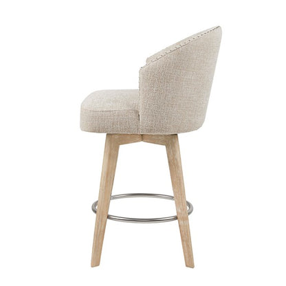 Onyx Upholstered Swivel Counter Stool