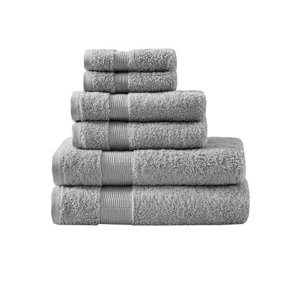 Luce 100% Egyptian Cotton 6 Piece Towel Set