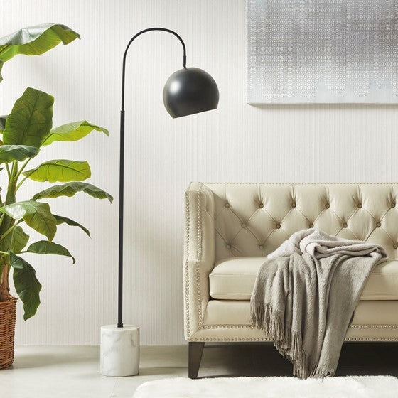 Halsey Mid-Century Modern Floor Lamp