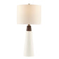 Tristan Ceramic + Wood Table Lamp