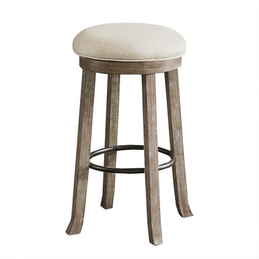 Oaktown Backless Bar Stool with Swivel Seat