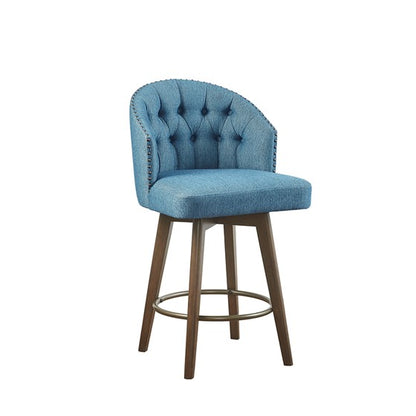 Onyx Upholstered Swivel Counter Stool