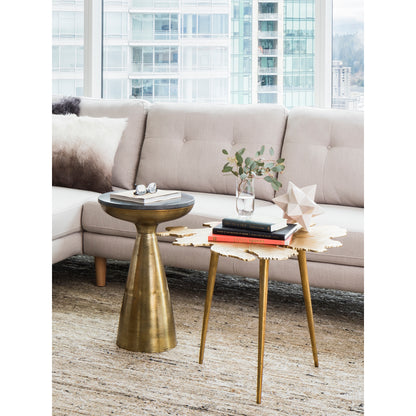 Amoeba Side Table Gold