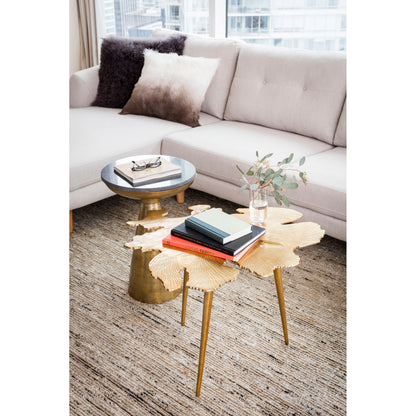 Amoeba Side Table Gold