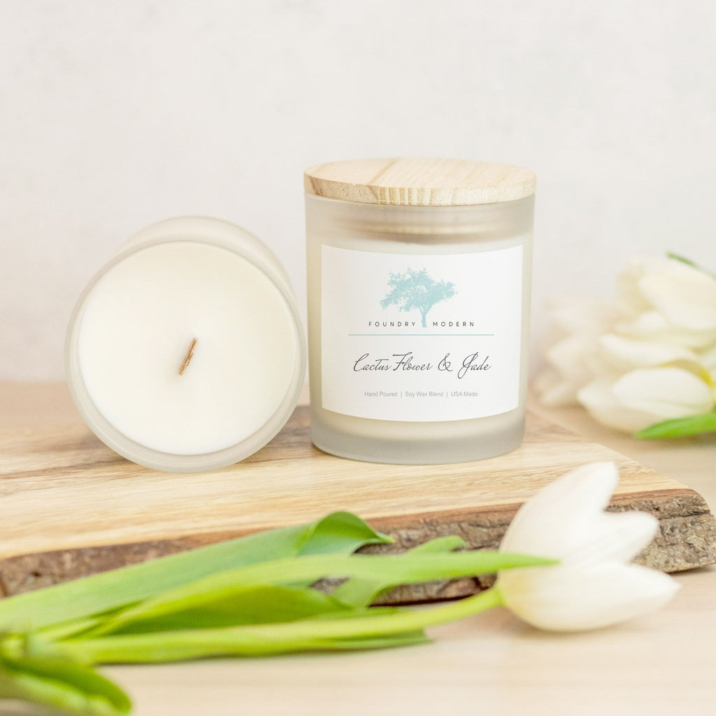 Cactus Flower & Jade - 11 oz. Soy Wax Candle