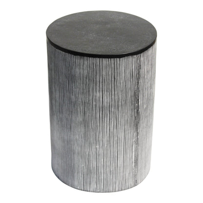 Althea End Table Black Patina