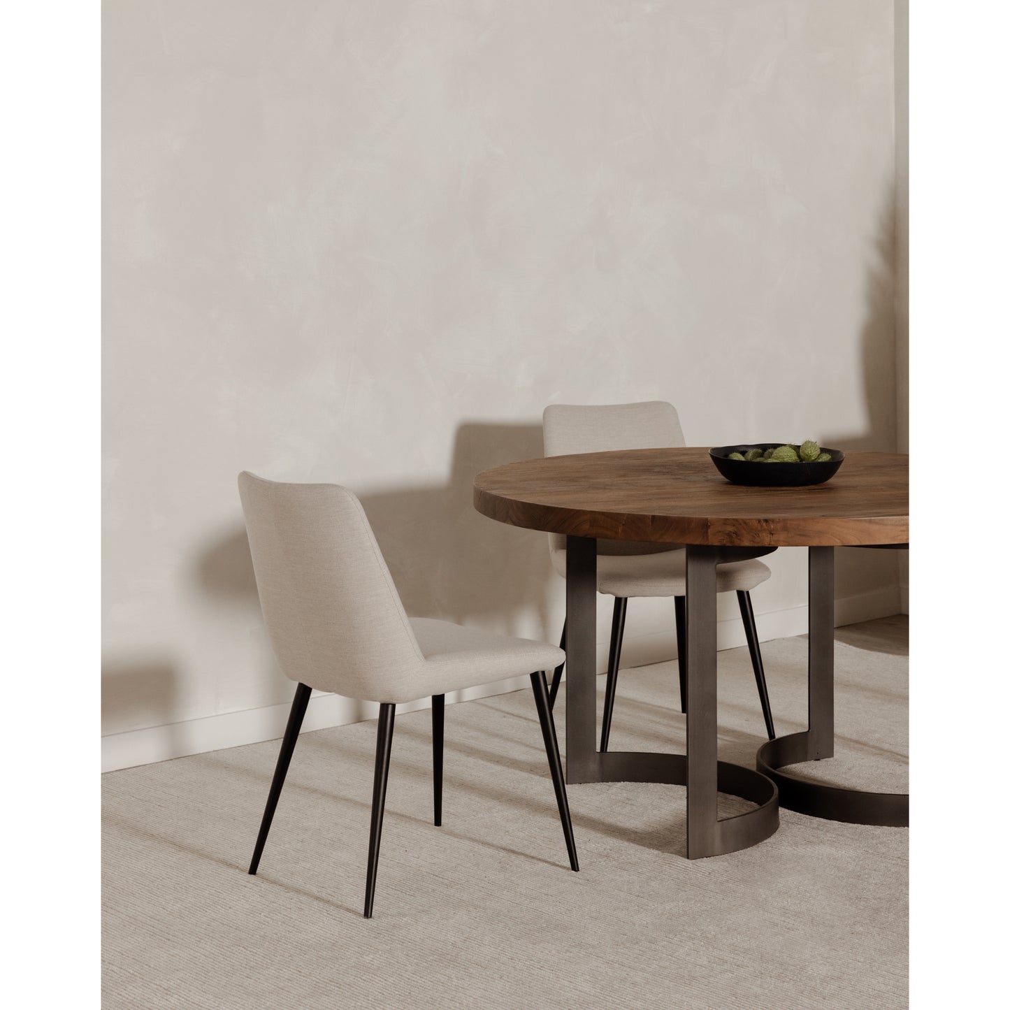 Bent Round Dining Table 54in