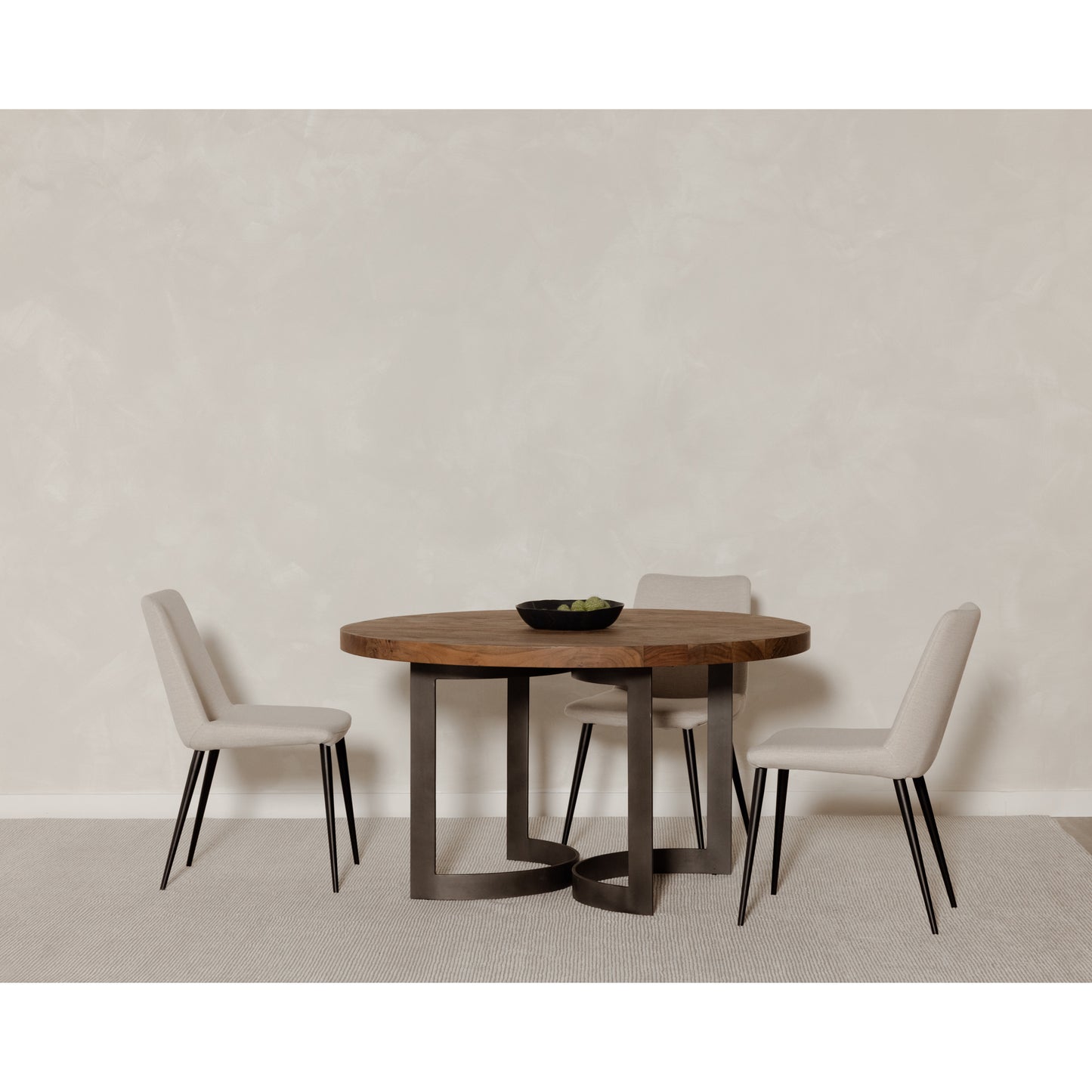 Bent Round Dining Table 54in