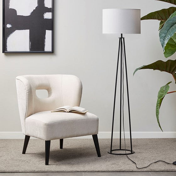 Clyde Metal Tripod Floor Lamp