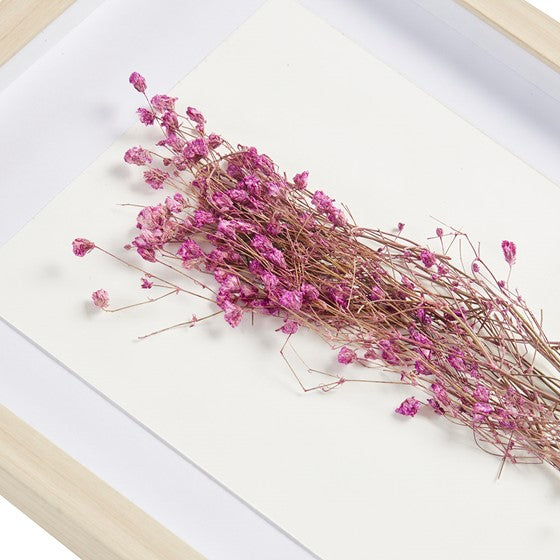 Natural Floral Shadowbox 2 Piece Set