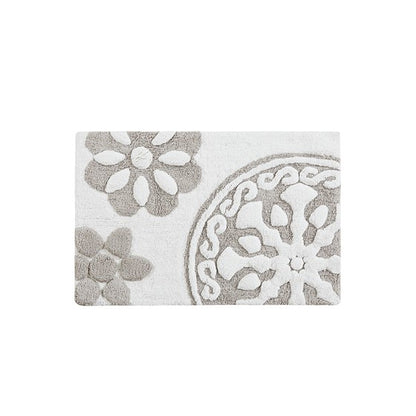 Casablanca Medallion Cotton Tufted Bath Rug