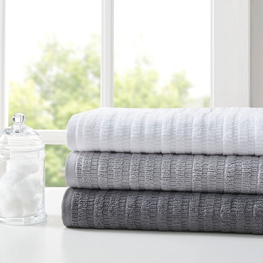 Aure 100% Cotton Textured 6PC Towel Set