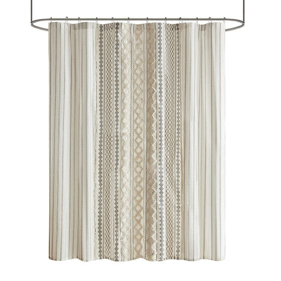 Imani Cotton Printed Shower Curtain