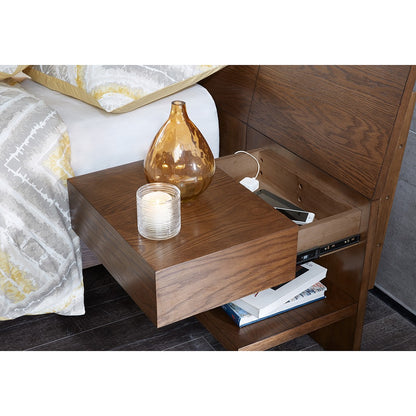 Clark Bed + 2 Attached Nightstands