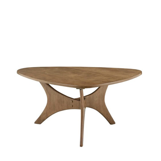 Blaze Triangle Wood Coffee Table