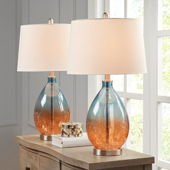 Cortina Glass Table Lamp (set of 2)