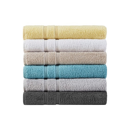 Aegean 100% Turkish Cotton 6 Piece Towel Set