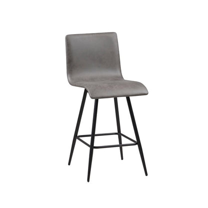 Adams Faux Leather Swivel Counter Stool