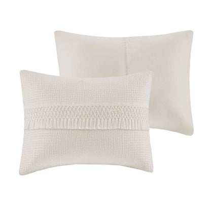 Amaya 3 Piece Cotton Seersucker Comforter Set