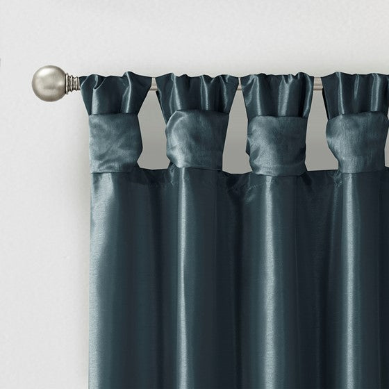 Emilia Twist Tab Lined Window Curtain