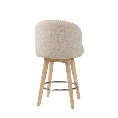 Onyx Upholstered Swivel Counter Stool