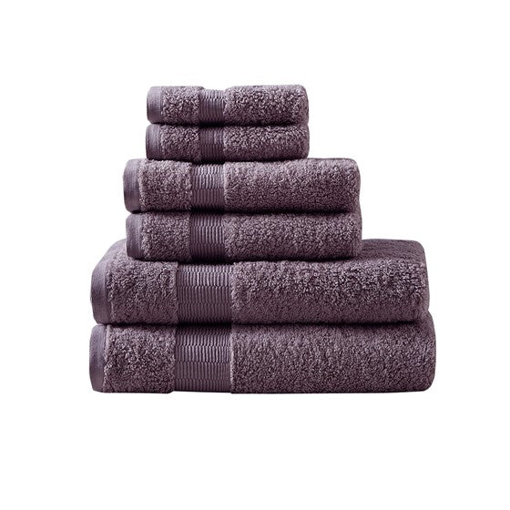 Luce 100% Egyptian Cotton 6 Piece Towel Set