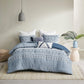 Dora Organic Cotton Chambray 3 Piece Comforter Set